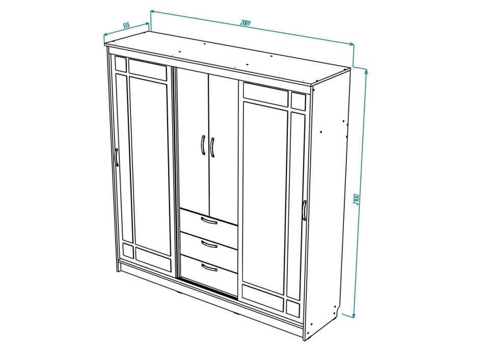 Шкаф Дипломат 2000