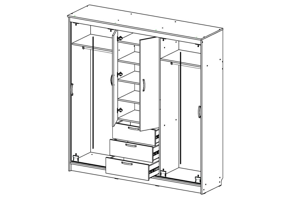Шкаф Дипломат 2000