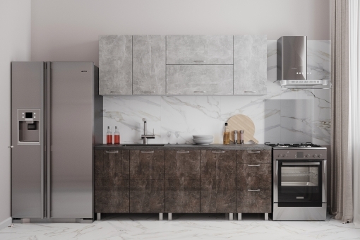 Кухня  ДЖАЗ  2,0 м  (без столешницы), Собран