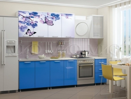 Кухня ПВХ фотопечать 2,0м (МИФ), Собран