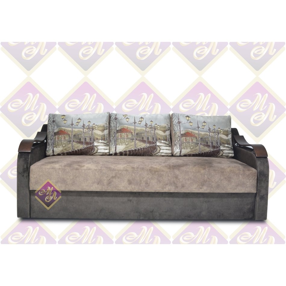 Кровать "ЕВРОСОФА"  4 /1 Бонель К-1(без ножки)