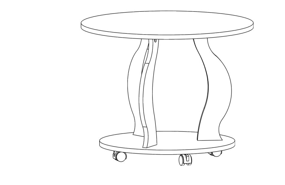 Стол журнальный МЛ -3