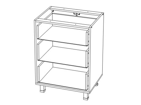 КОРПУС Стол 600 3ящ