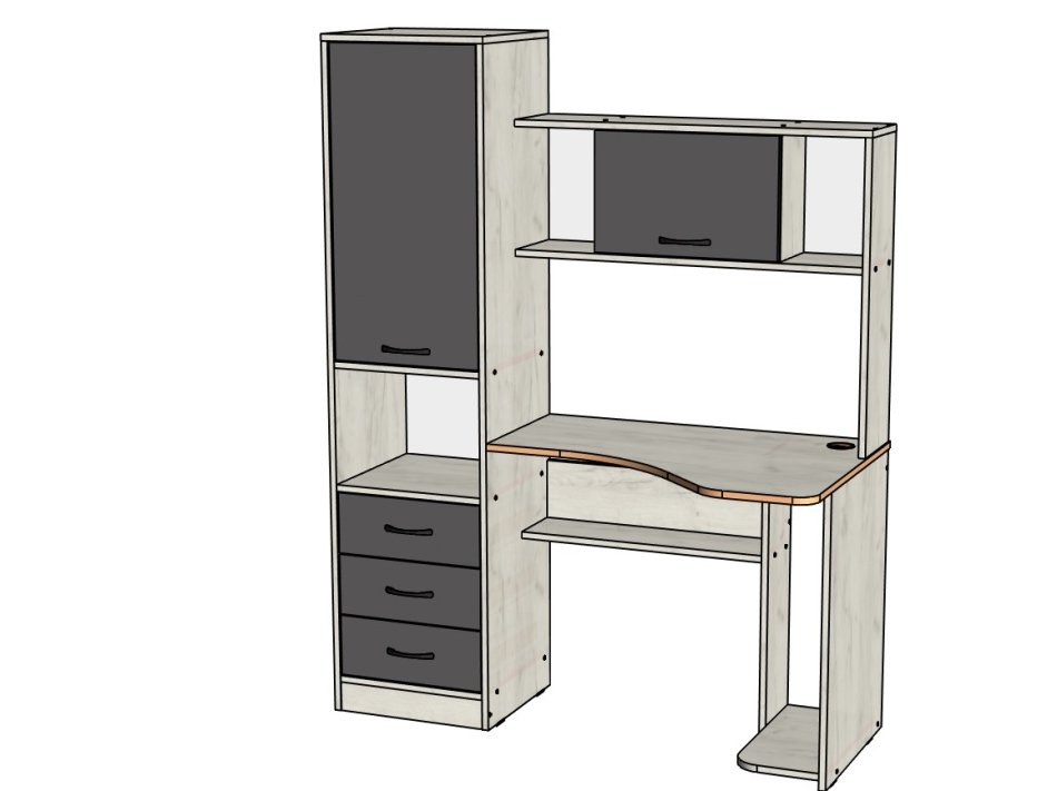 Стол письменный МЛ- 5 (1400) Стол письменный МЛ- 5 (1400)