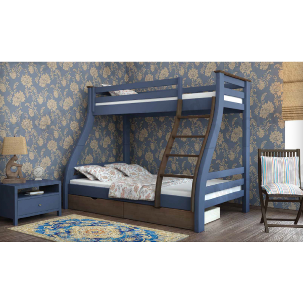 АЛЯСКА 120 х 80 х 200 (2х ярус) (Мебигр)