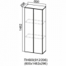 Модус ПН 600 /912 (296)   ( Пенал-Надстройка 600)  