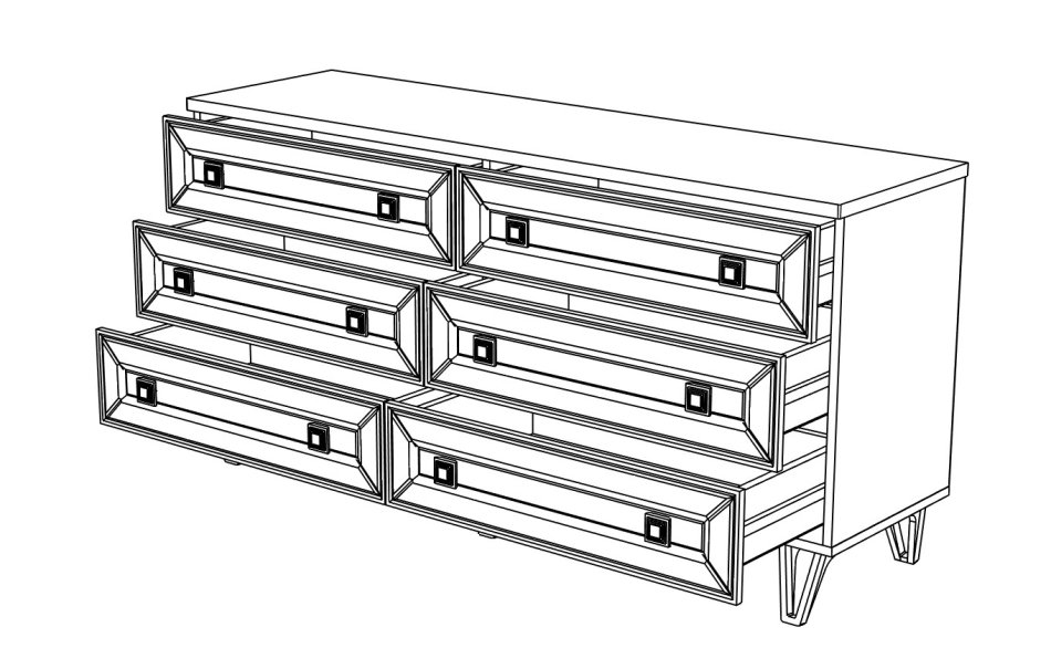 МИРА №30 комод 1600