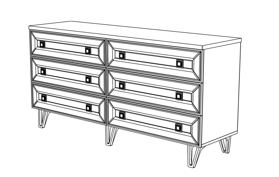 МИРА №30 комод 1600