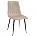 Scaun DC-90P~N9 Catifea  Beige+Black Legs