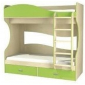 КОМБИ  МН-211-06 Кровать двухярусная с осн. (80х1,90) (снято)