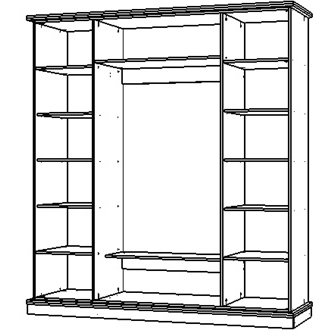 Dulap Laura 4D (0863.6) Dulap Laura 4D (0863.6)