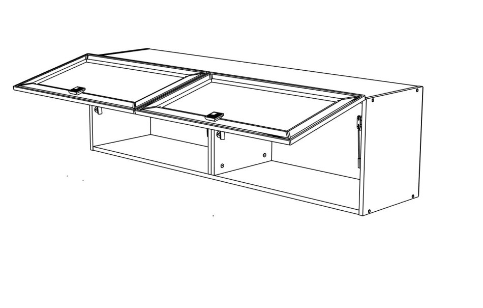 МИРА №31 шкаф навесной 1600