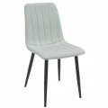 Scaun DC-90P~Denim Mint +Black Legs