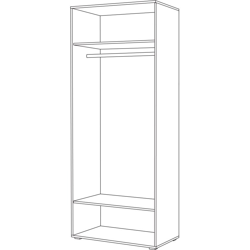 Локи Шкаф для одежды 10.70