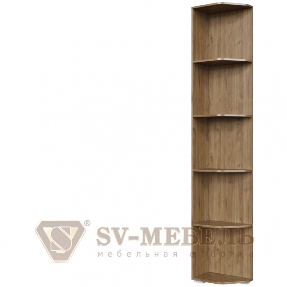ГАРВАРД Угловое окончание с полками 