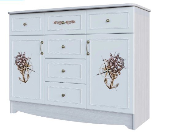 АКВАРЕЛЬ 1 Комод 2 створки