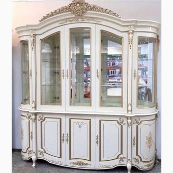 ЭЛИАНА 1 Шкаф с витриной 5дв., Ограниченно годен