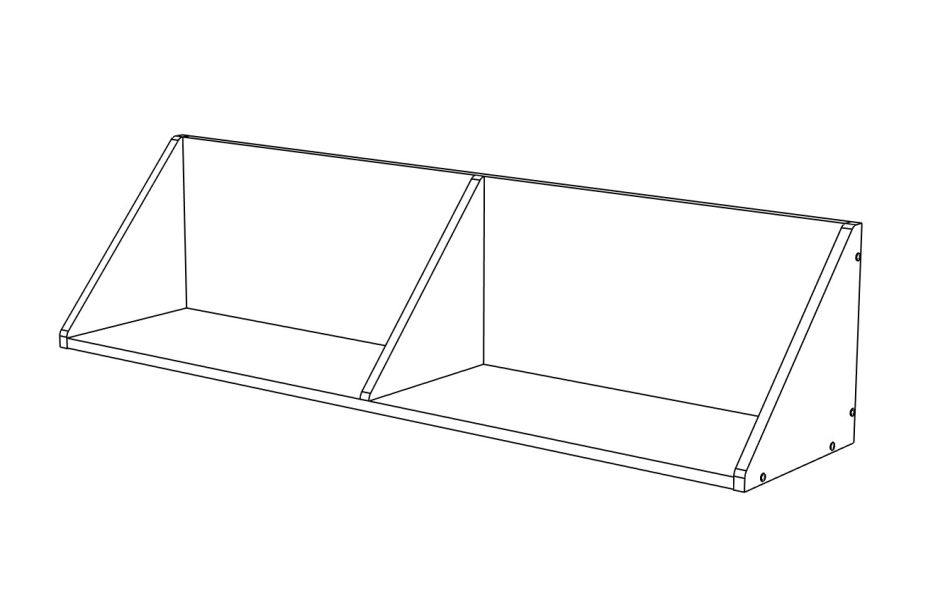 Полка МЛ-10 (1400*340*320)