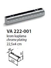 Ножки  VA  222-001 Crom (225)