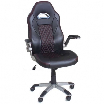 Fotoliu Birou F-86~Black Red