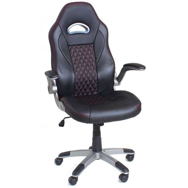 Fotoliu Birou F-86~Black Red