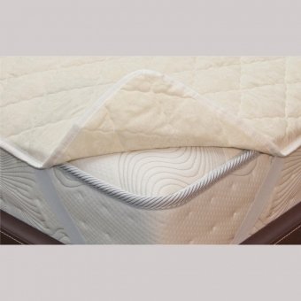 Наматрасник ПОЛИКОТОН / ОВЕЧЬЯ ШЕРСТЬ 150х200