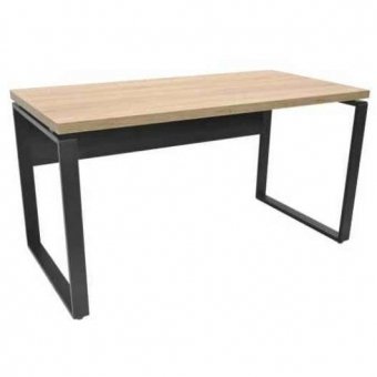 Masa B-140 URBAN (blat Sonoma - cadru Negru)