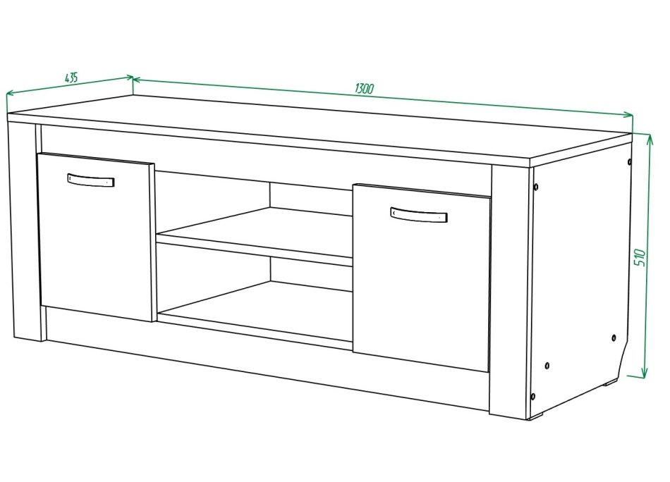 Гамма №20 Тумба ТВ 1300 МЛ