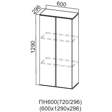 ЛОФТ ПН 600 (720/296)