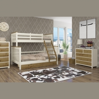 SCANDINAVIA 120/80 x 190 (2x nivel) (Mebigr)