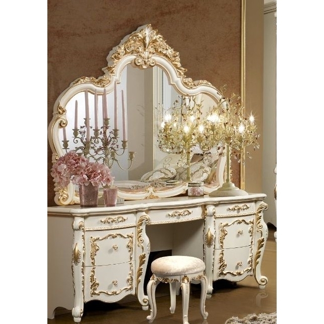 Aфина 6Д-1,8  Стол туалетный с зеркалом