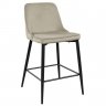 Scaun de Bar Clasic Small~Beige+Black legs