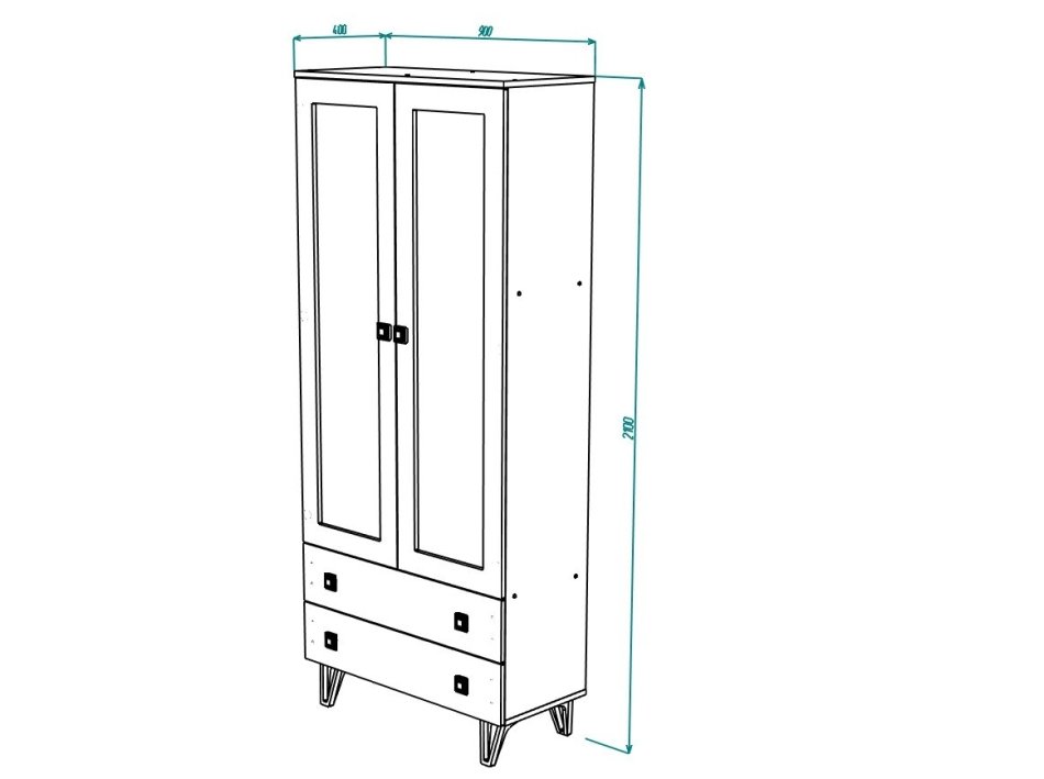 МИРА № 4 шкаф витрина 900