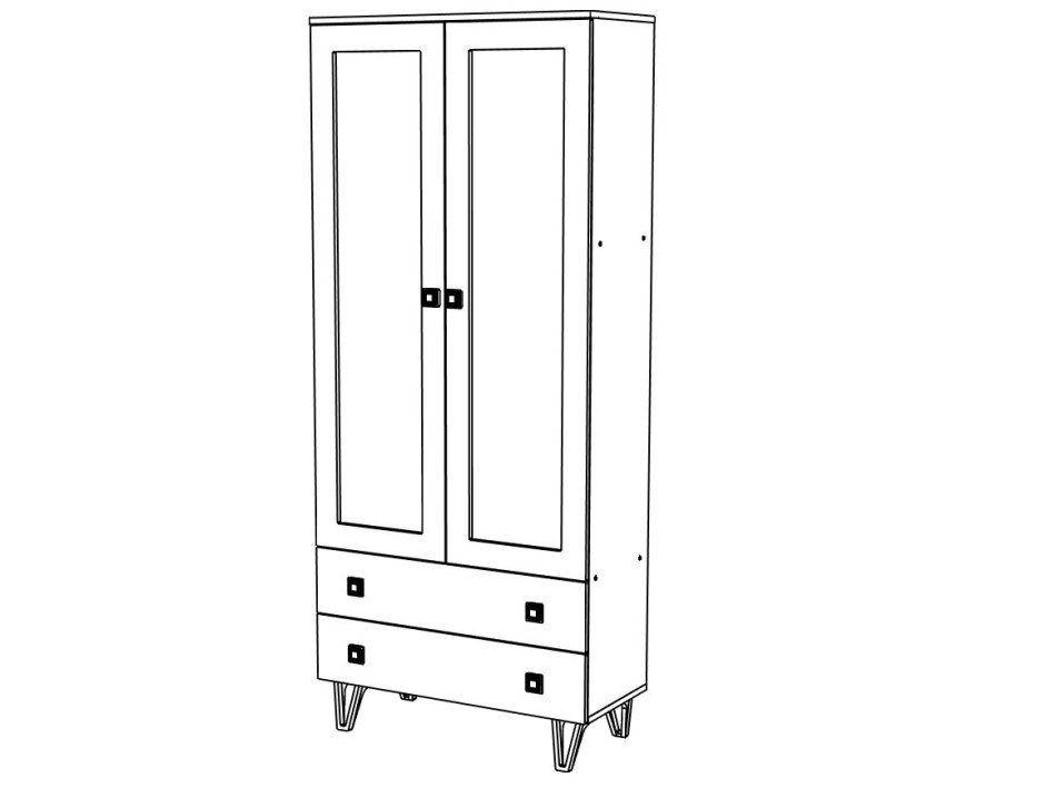 МИРА № 4 шкаф витрина 900