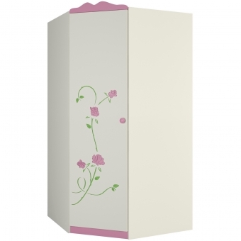 TEDDY SHU-1PD1 Dulap colț dreapta (0,97 * 0,97 cm)