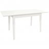 Masa MG-A05~White mat glass+White leg