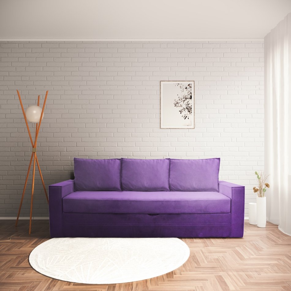 Кровать ЕВРОСОФА 8/1 ЛДСП Бонель К-1