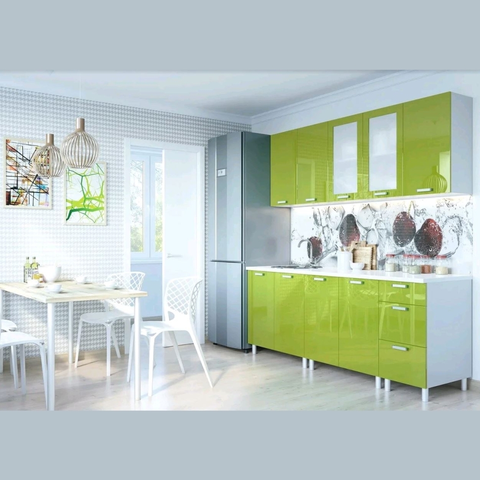 Модерн  2,50 м кухня (верх 720) без столешниц