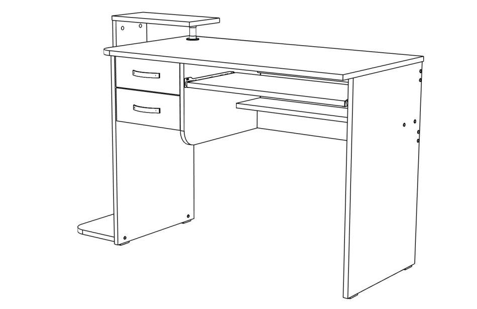 Стол компютерный МЛ-6