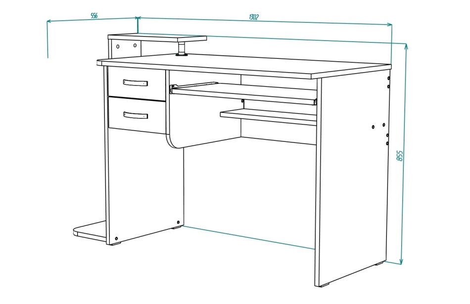 Стол компютерный МЛ-6