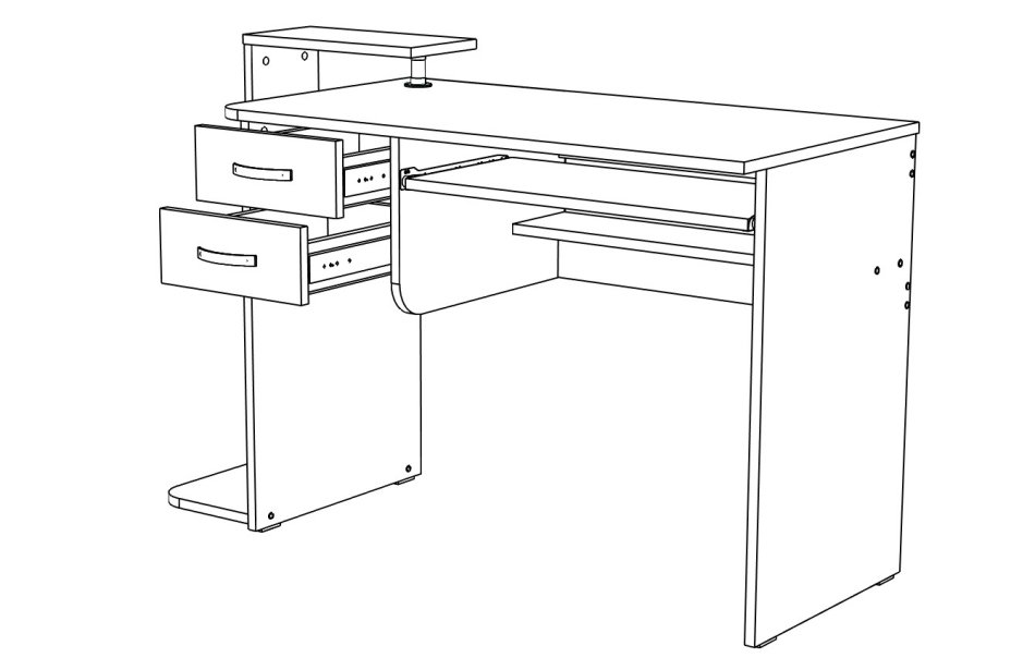 Стол компютерный МЛ-6