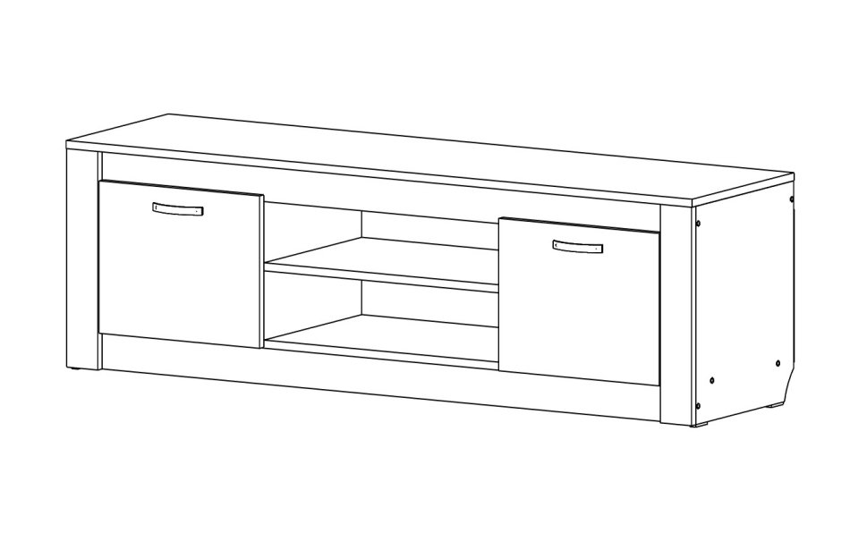 Гамма №19 Тумба ТВ 1600 МЛ, Собран