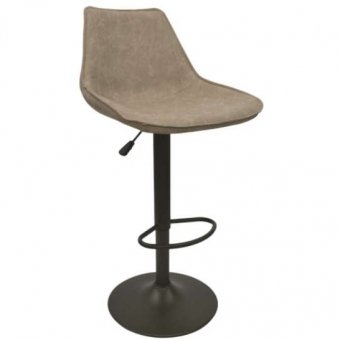 Scaun de bar SB-39~Beige+Black Leg