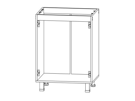 КОРПУС Стол 600 НМ, Собран
