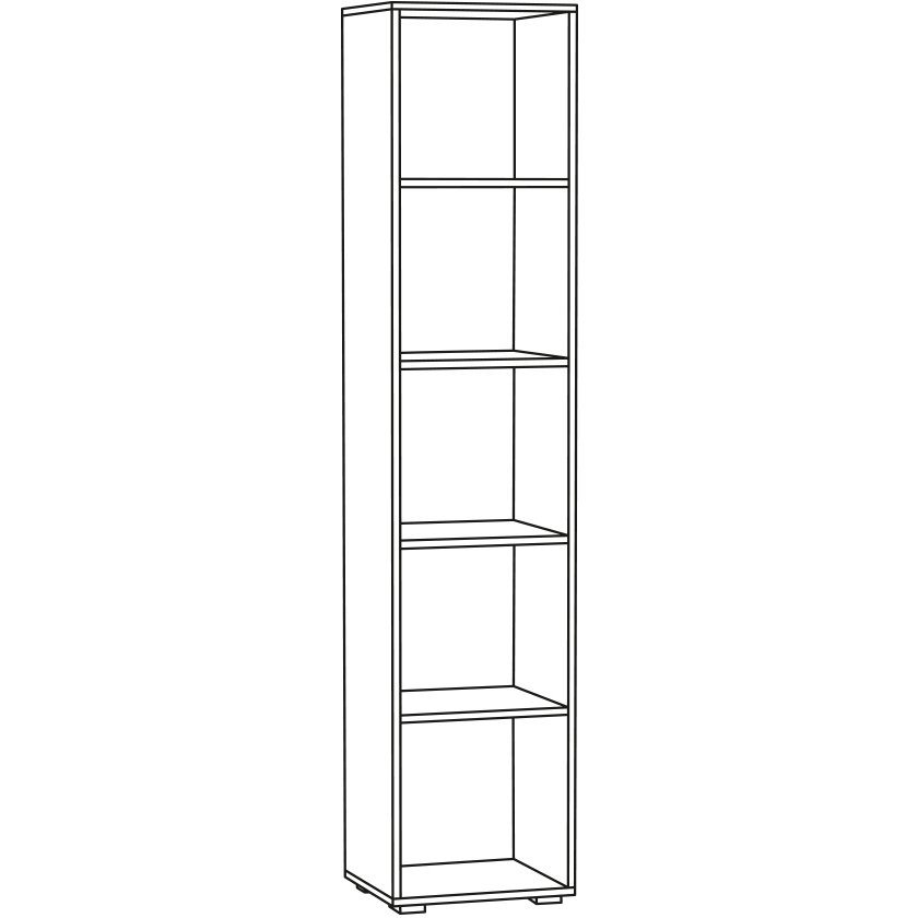 Альба Шкаф - пенал (Моби)