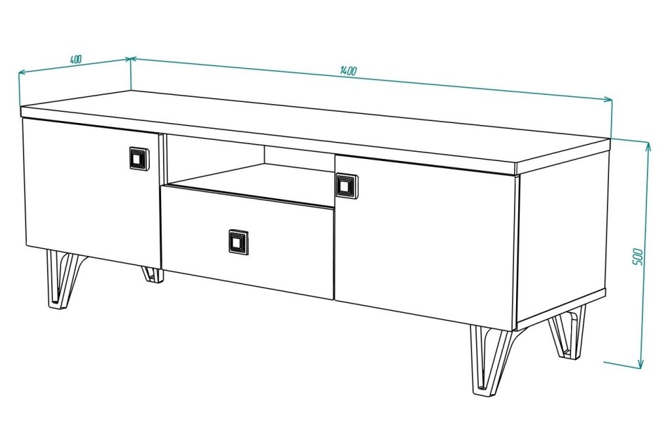 МИРА № 7 тумба ТВ 1400 МИРА № 7 тумба ТВ 1400