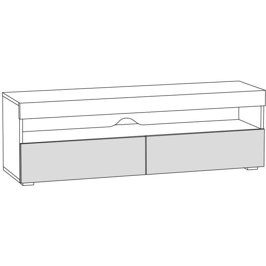 Альба Тумба под ТВ