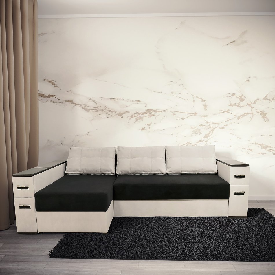 Мягкий угол ЕВРОкомпакт 7/2 левый К-3 ТФК