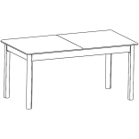 МАРСЕЛЬ МН-126 -14 Стол  