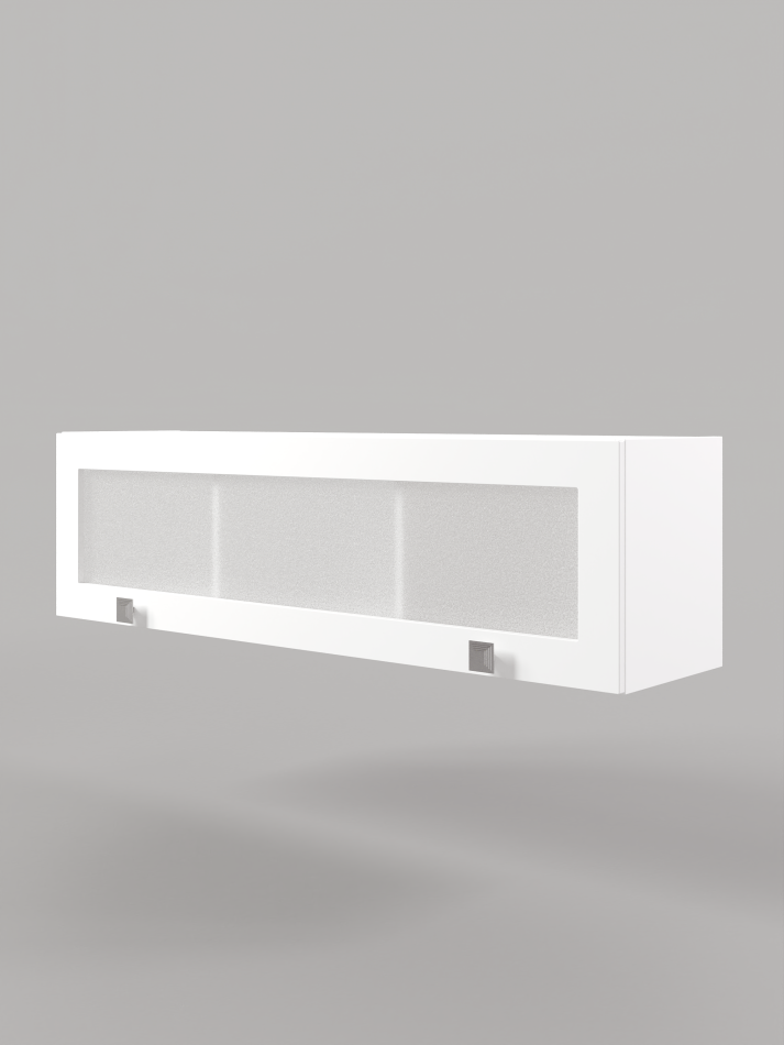 МИРА № 8 шкаф навесной витрина 1400 МИРА № 8 шкаф навесной витрина 1400